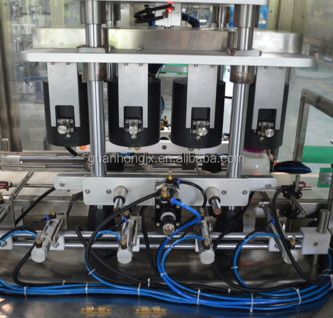 둥근 병에 대한 공기 구동 원형 병 뚜?? 스크루 선형 뚜?? 기계 320 KG