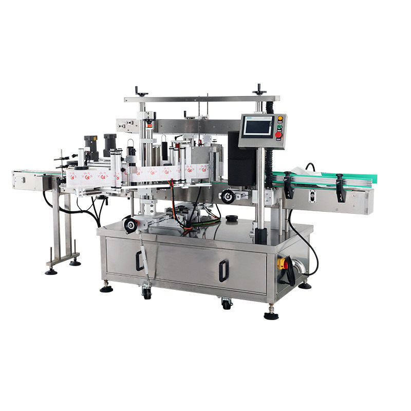 자동 병 라벨링 기계와 이중 측면 라벨링 및 AC 220V / 50HZ 전압