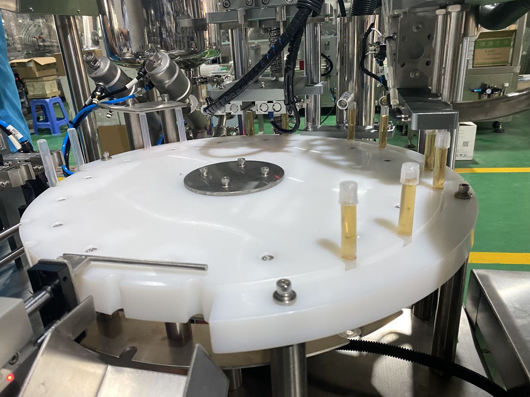 젤 채용을 위한 완전 자동 턱 채울 장 통합 기계 1-10ml 용량