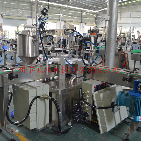 식품 음료용 자동 화장품 향수 병 채용 기계 생산 라인