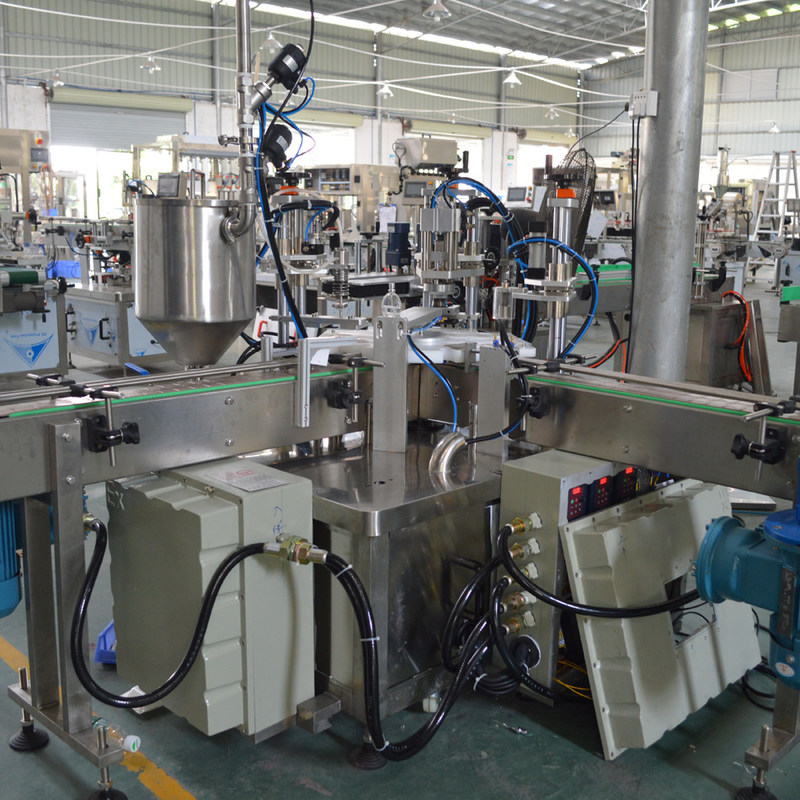 식품 음료용 자동 화장품 향수 병 채용 기계 생산 라인