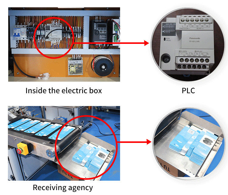 220V/380V/110V 전압 자동 자동 접착 카드 라벨링 기계 빠른 라벨링