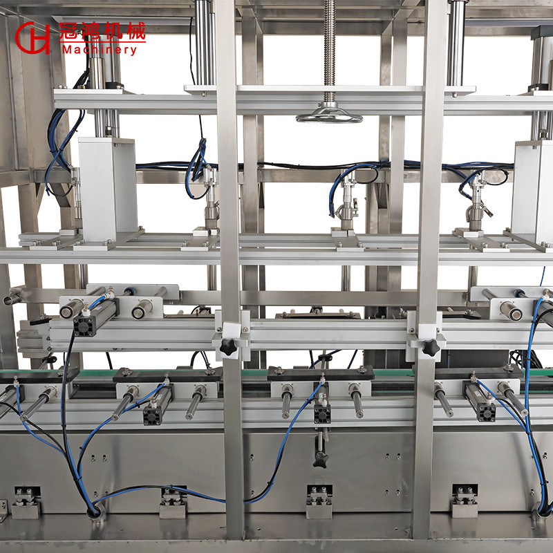 프레스 플러그 연결 5 헤드 고속 자동 20L 페인트 채우기