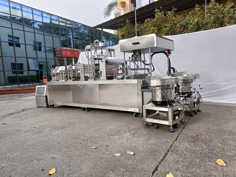 대형 생물 반응기 생산을 위한 24 헤드 채팅 캡 밀폐 기계